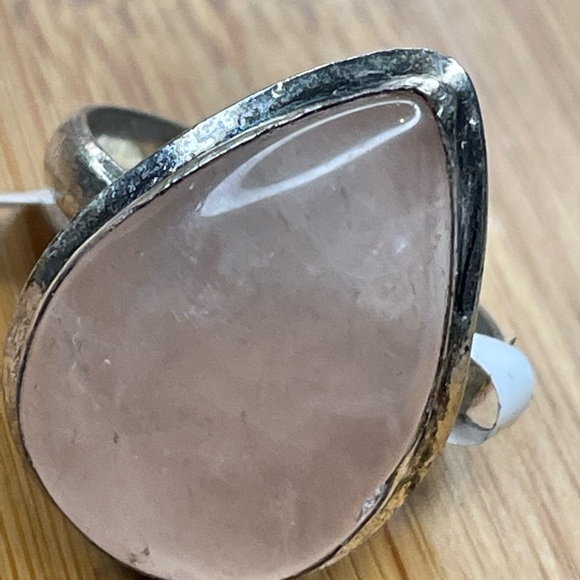Handmade Jewelry - Rose Quartz Women’s Ring Size 9 New With Tags Handmade From India